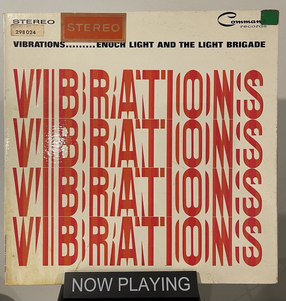 Enoch Light And The Light Brigade – Vibrations - 12" VINYL RECORD ALBUM LP 1962